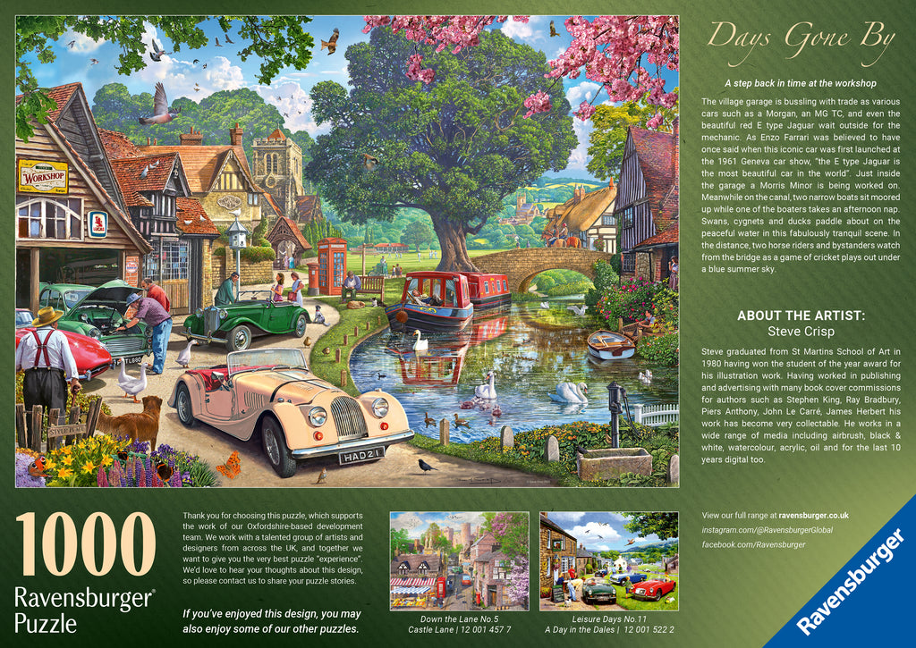 Days Gone By – 1000 Piece Jigsaw Puzzle (Ravensburger)