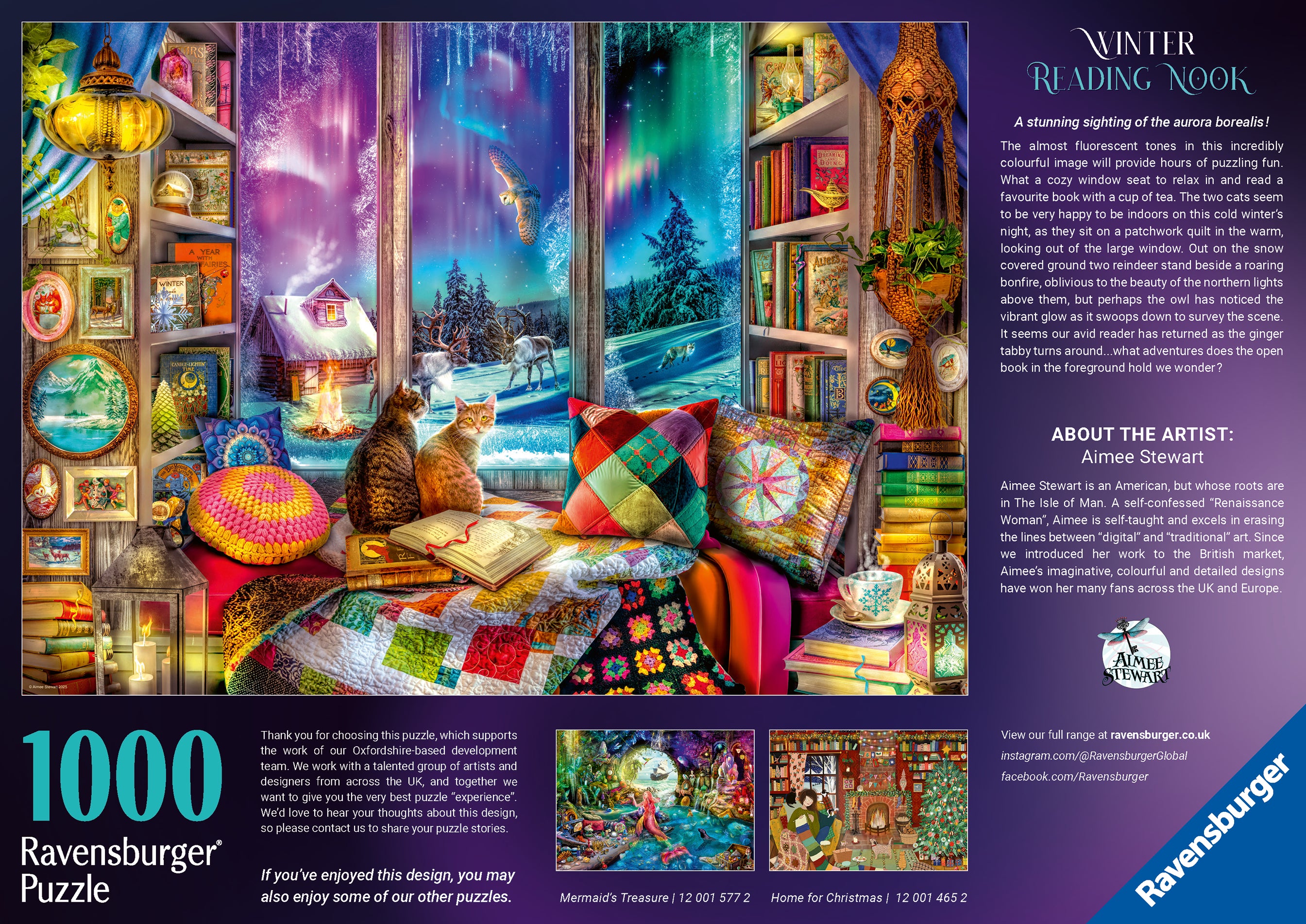 Winter Reading Nook – 1000 Piece Jigsaw Puzzle (Ravensburger)