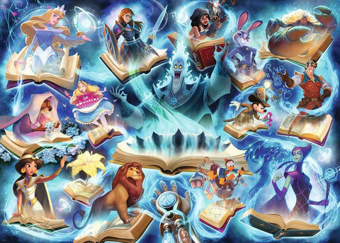 Disney Lorcana - Glimmers of the Realm: Sapphire – 1000 Piece Jigsaw Puzzle (Ravensburger)