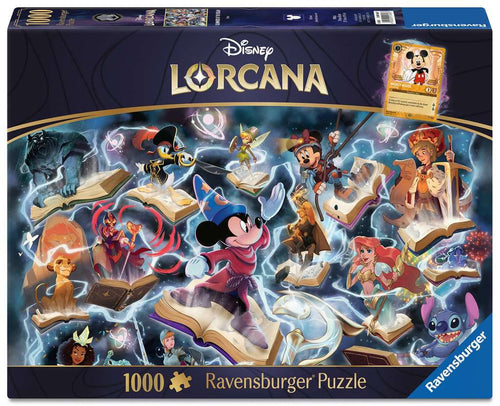 Disney Lorcana - Glimmers of the Realm: Steel – 1000 Piece Jigsaw Puzzle (Ravensburger) - Completed Puzzle