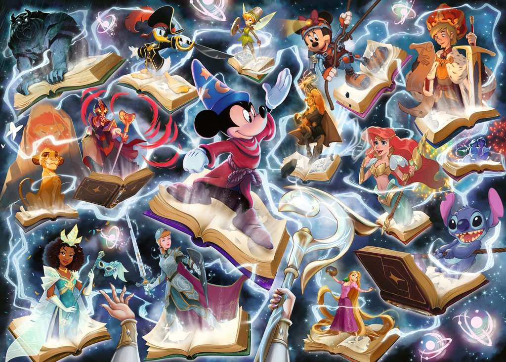 Disney Lorcana - Glimmers of the Realm: Amber – 1000 Piece Jigsaw