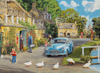 Happy Days No 9, Village Life – 4 x 500 Piece Jigsaw Puzzle (Ravensburger)