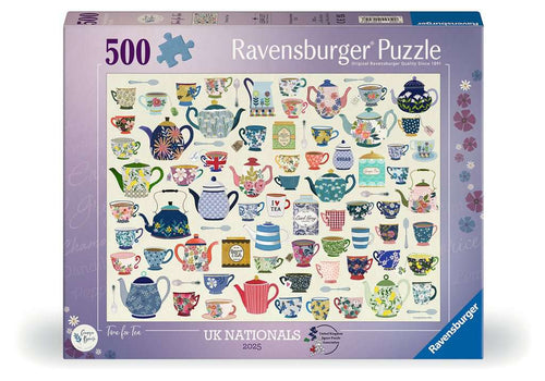 Time for Tea – 500 Piece Jigsaw Puzzle (Ravensburger) - Completed Puzzle