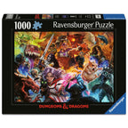 Pre-order: Dungeons & Dragons Critical Encounters - 1000 Piece Jigsaw Puzzle (Ravensburger) - Completed Puzzle