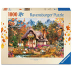 ** Pre-Order ** Pumpkin Cottage - 1000 Piece Jigsaw Puzzle (Ravensburger) - Completed Puzzle