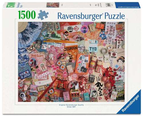 Trip to Tokyo - 1500 Piece Jigsaw Puzzle (Ravensburger) - Completed Puzzle