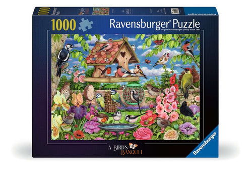 A Bird's Banquet by Debbie Cook - 1000 Piece Jigsaw Puzzle (Ravensburger)