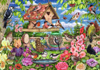 ** Pre-Order ** A Bird's Banquet by Debbie Cook - 1000 Piece Jigsaw Puzzle (Ravensburger)
