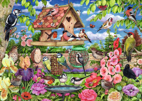 A Bird's Banquet by Debbie Cook - 1000 Piece Jigsaw Puzzle (Ravensburger)