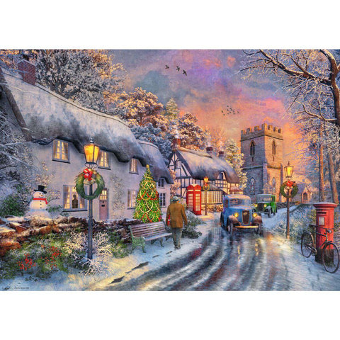 ** Pre-Order ** Coming Home for Christmas - 500 Piece Large Piece Jigsaw Puzzle (Ravensburger)
