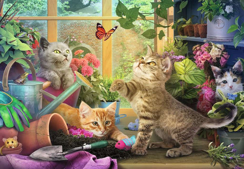 Playful Cats - 200 Piece XL Jigsaw Puzzle (Ravensburger)