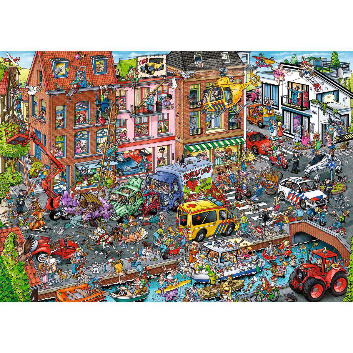 ** Pre-Order ** Ray's Comic Series - Time Travel No.3 Modern Times - 1000 Piece Jigsaw Puzzle (Ravensburger)
