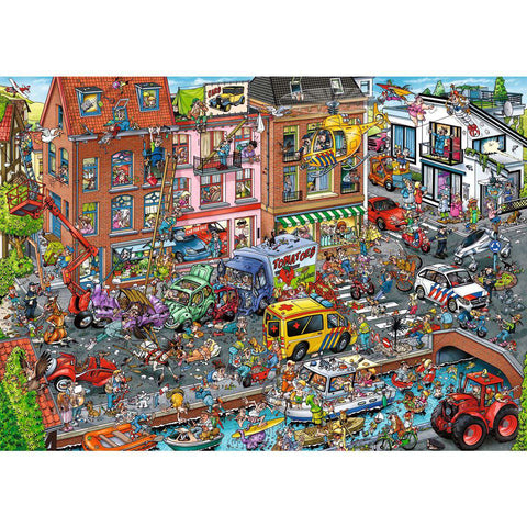 ** Pre-Order ** Ray's Comic Series - Time Travel No.3 Modern Times - 1000 Piece Jigsaw Puzzle (Ravensburger)