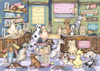 ** Pre-Order ** Dapper Dogs No 2: Stanley’s Stick Emporium by Linda Jane Smith - 1000 Piece Jigsaw Puzzle (Ravensburger)