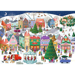 ** Pre-Order ** Christmas Town - 1000 Piece Jigsaw Puzzle (Ravensburger)