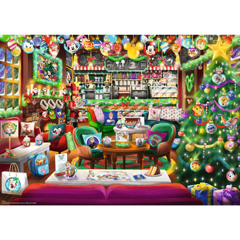 ** Pre-Order ** Disney Christmas Café - 1000 Piece Jigsaw Puzzle (Ravensburger)