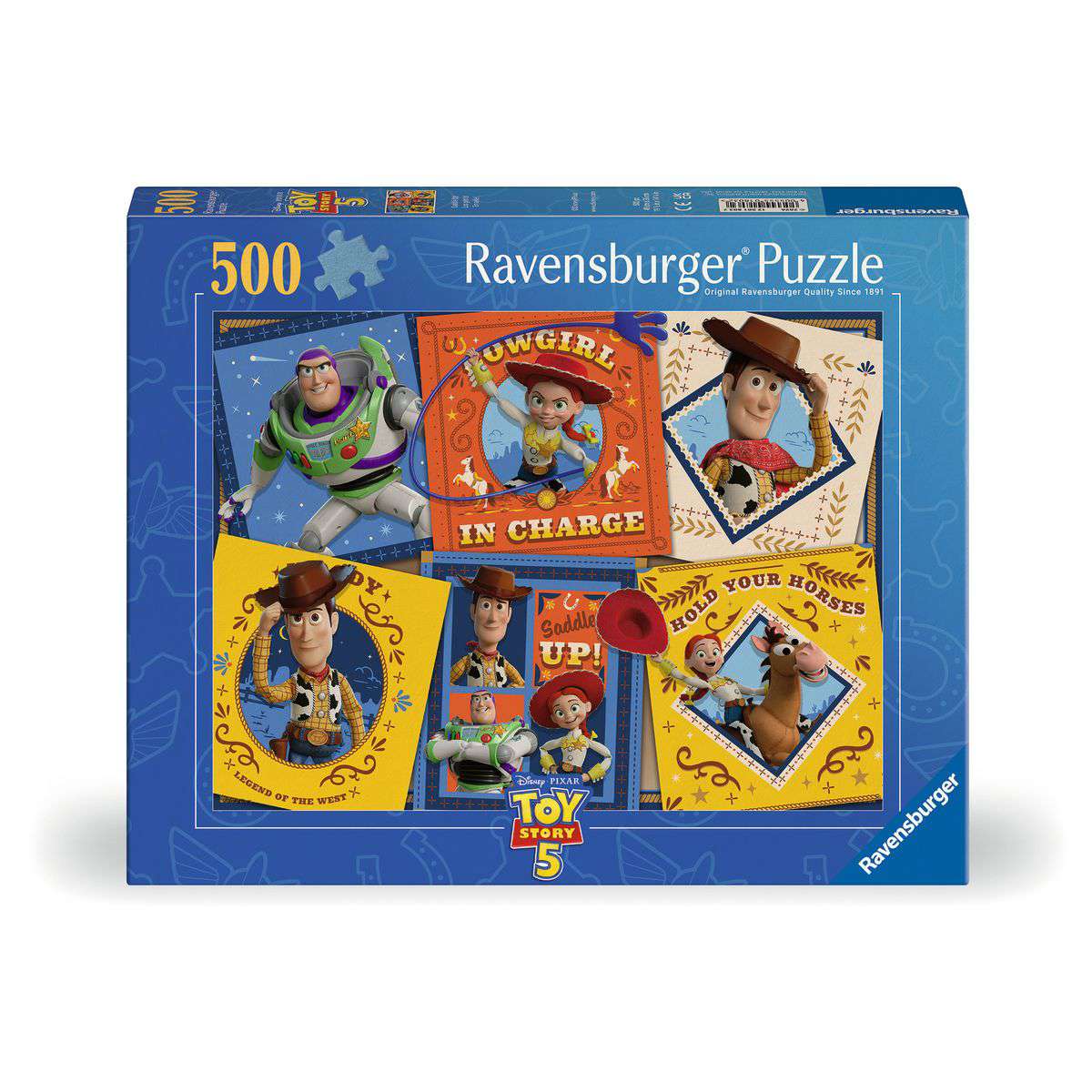** Pre-Order ** Toy Story 5 - 500 Piece Jigsaw Puzzle (Ravensburger) - Completed Puzzle