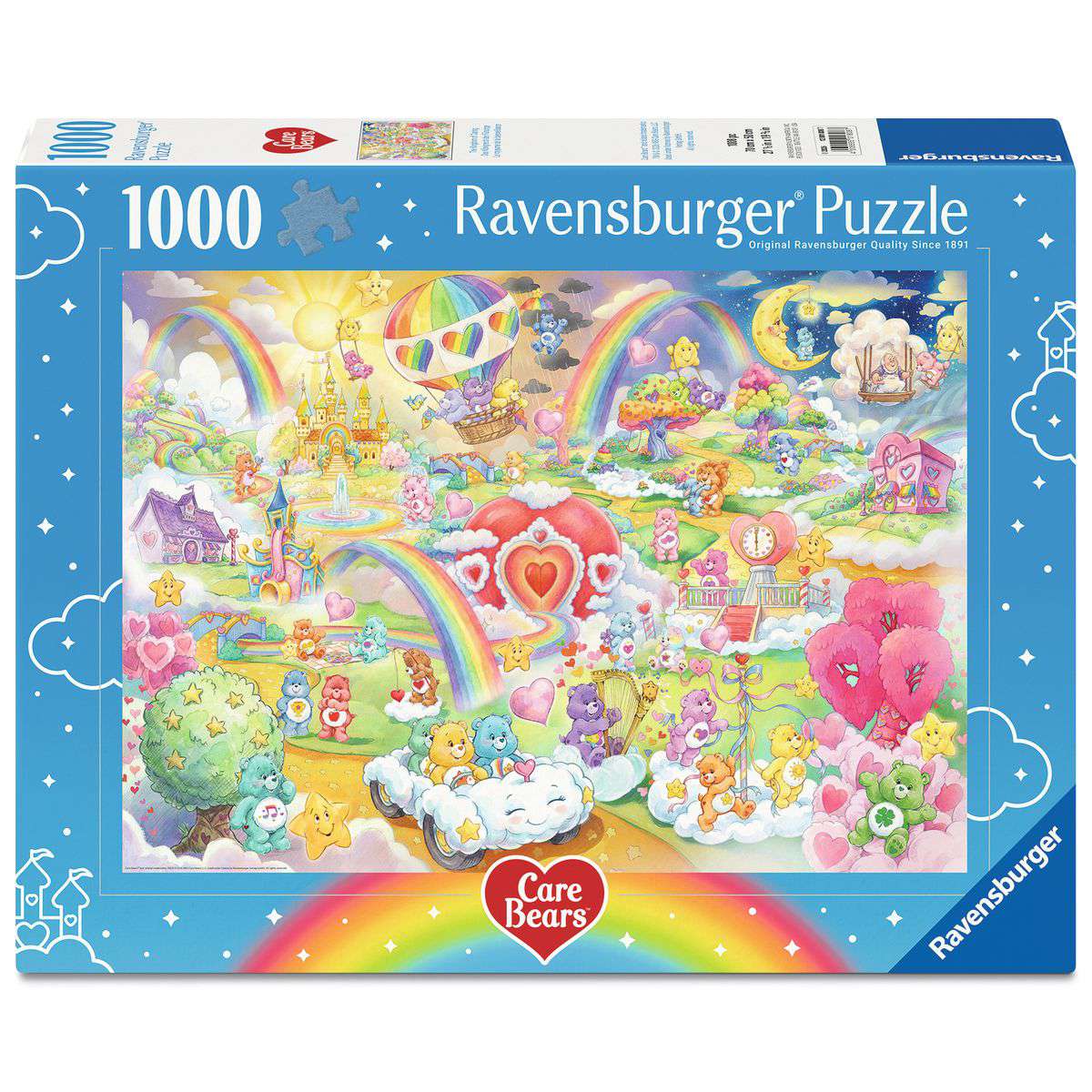 Box, straight on: Care Bears - 1000 Piece Jigsaw Puzzle (Ravensburger)