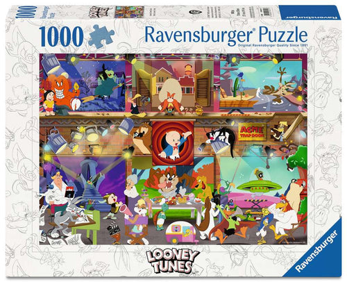 Looney Tunes - 1000 Piece Jigsaw Puzzle (Ravensburger) - Completed Puzzle