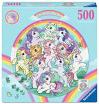 ** Pre-Order ** My Little Pony - 500 Piece Circular Jigsaw Puzzle (Ravensburger)