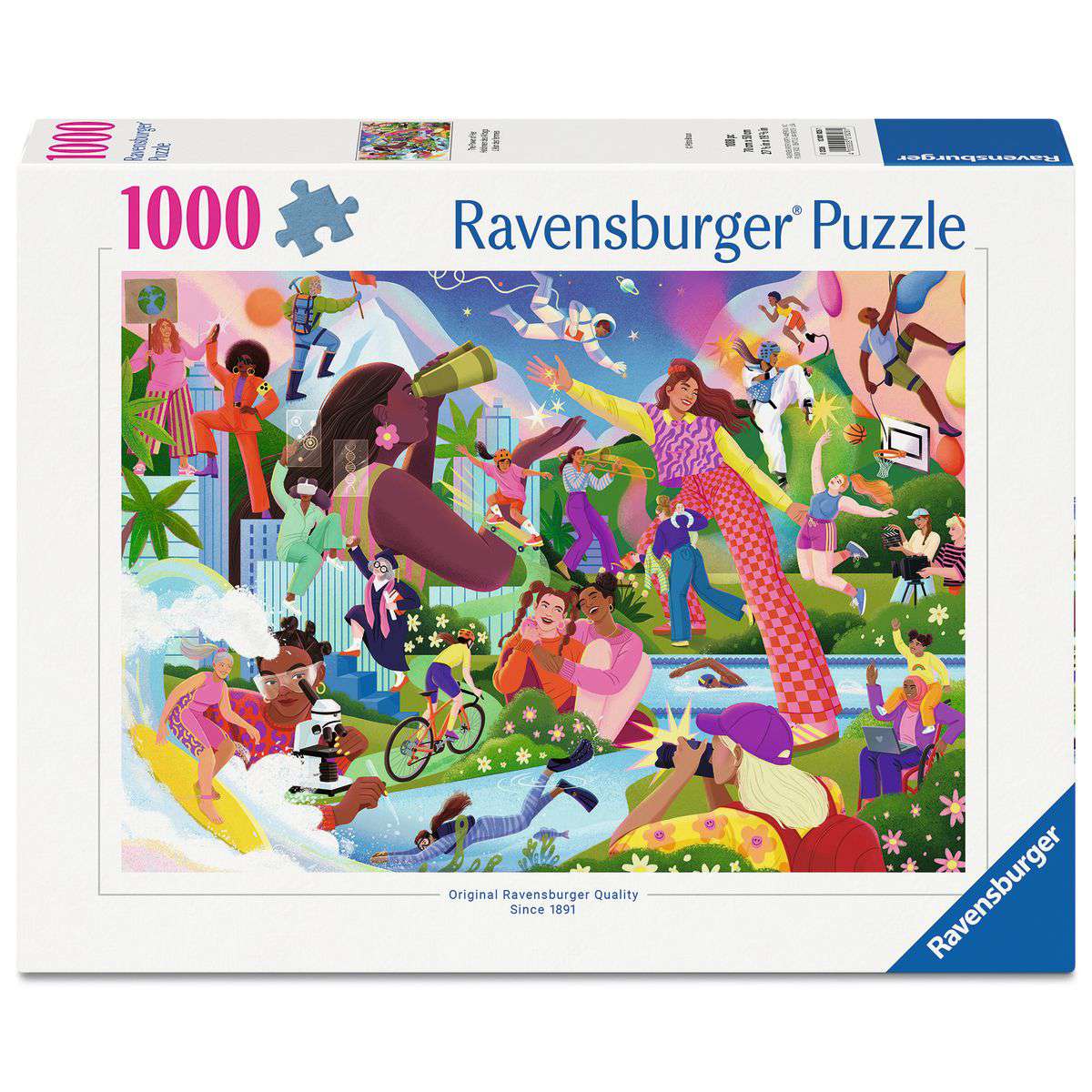 ** Pre-Order ** The Power of Her - 1000 Piece Jigsaw Puzzle (Ravensburger) - Completed Puzzle