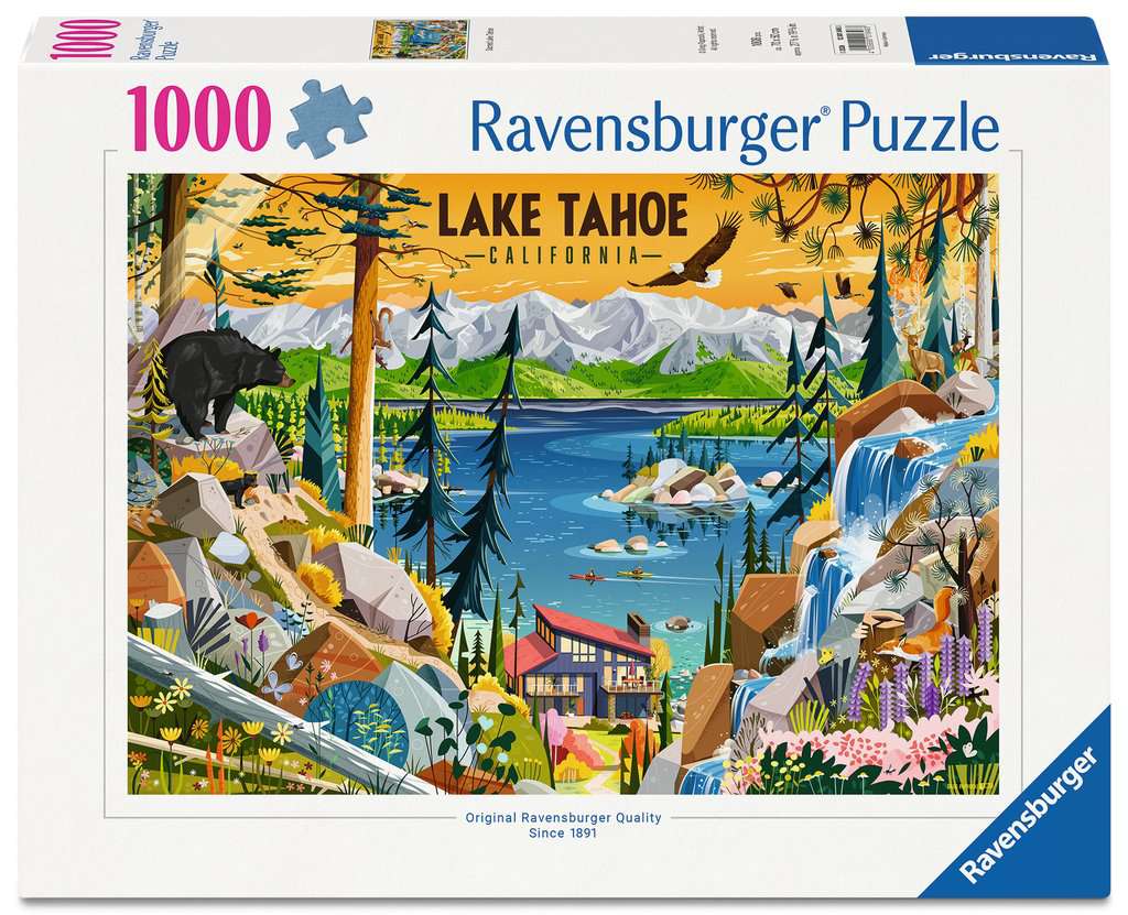 ** Pre-Order ** Sacred Lake Tahoe - US Puzzle Championships - 1000 Piece Jigsaw Puzzle (Ravensburger)