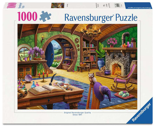Charmed Cottage - US Puzzle Championships - 1000 Piece Jigsaw Puzzle (Ravensburger) - Completed Puzzle