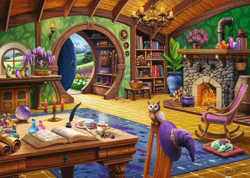 Charmed Cottage - US Puzzle Championships - 1000 Piece Jigsaw Puzzle (Ravensburger)