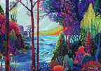 ** Pre-Order ** Indigo Forest - US Puzzle Championships - 1000 Piece Jigsaw Puzzle (Ravensburger)