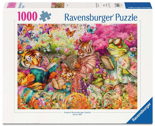 Book Club - US Puzzle Championships - 1000 Piece Jigsaw Puzzle (Ravensburger) - Completed Puzzle
