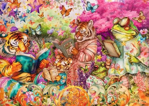 Book Club - US Puzzle Championships - 1000 Piece Jigsaw Puzzle (Ravensburger)