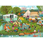 Camping Adventures by Angela Holland - 500 Piece Jigsaw Puzzle (Ravensburger)