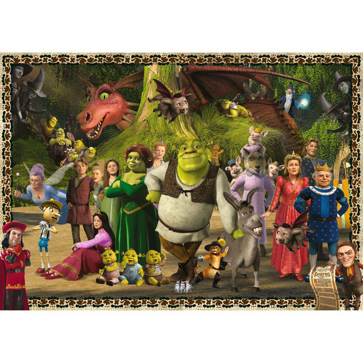 ** Pre-Order ** Shrek - 1000 Piece Jigsaw Puzzle (Ravensburger)
