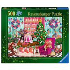 ** Pre-Order ** Christmas Shop - 500 Piece Jigsaw Puzzle (Ravensburger) - Completed Puzzle