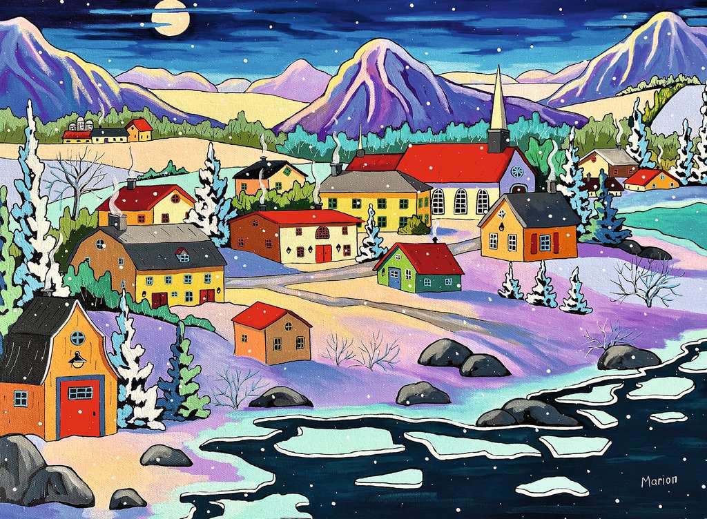 Artwork: Coastal Charms – 500 Piece Jigsaw Puzzle (Ravensburger)