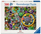 Box, straight on: Cactus Collection – 500 Piece Jigsaw Puzzle (Ravensburger)