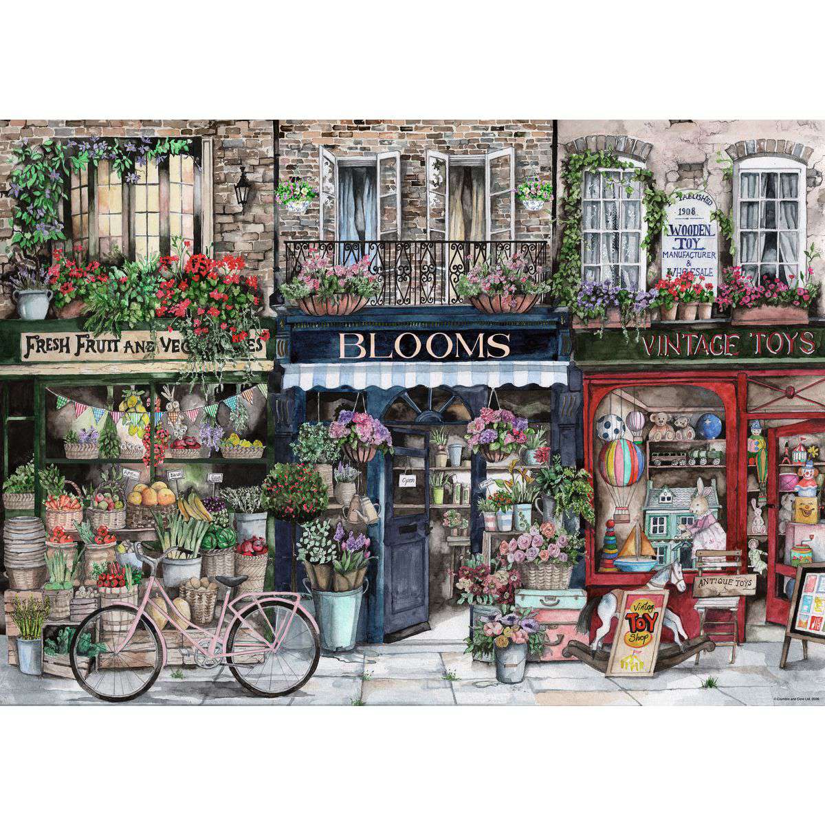 ** Pre-Order ** Busy High Streett No.1 - 1000 Piece Jigsaw Puzzle (Ravensburger)