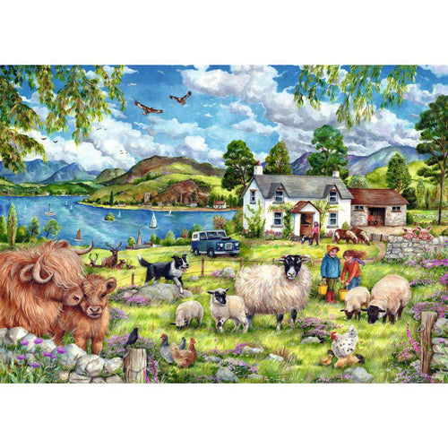 ** Pre-Order ** Country Farm - 1000 Piece Jigsaw Puzzle (Ravensburger)