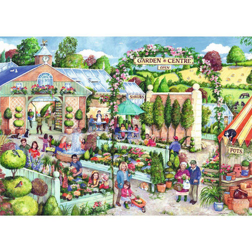 ** Pre-Order ** Garden Centre - 500 Piece Large Format Jigsaw Puzzle (Ravensburger)