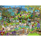 ** Pre-Order ** Seaside Allotment by Emma Joustra - 500 Piece Jigsaw Puzzle (Ravensburger)