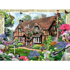 ** Pre-Order ** Happy Days No.10 Country Gardens - 4 x 500 Piece Jigsaw Puzzle (Ravensburger) - Image 3