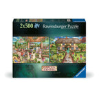 ** Pre-Order ** From Garden Centre to Home - 2x500 Piece Jigsaw Puzzle (Ravensburger)