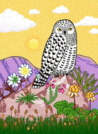 Artwork: Snowy Owl – 500 Piece Jigsaw Puzzle (Ravensburger)
