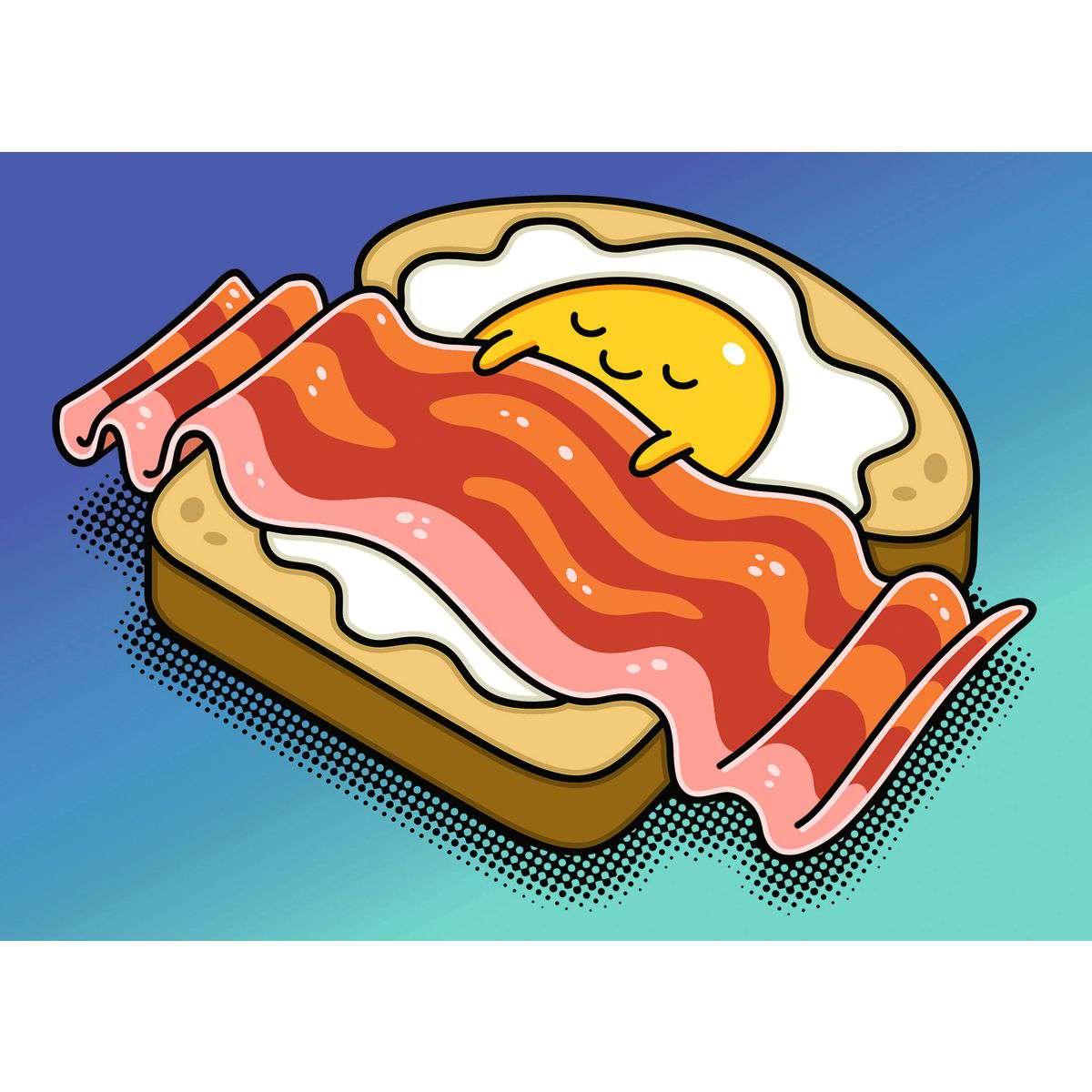 ** Pre-Order ** Kawaii Breakfast, Lunch & Dinner Puzzle - 3 x 100 Piece Jigsaw Puzzle Set with Easel (Ravensburger) - Image 3