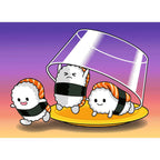 ** Pre-Order ** Kawaii Breakfast, Lunch & Dinner Puzzle - 3 x 100 Piece Jigsaw Puzzle Set with Easel (Ravensburger) - Image 4