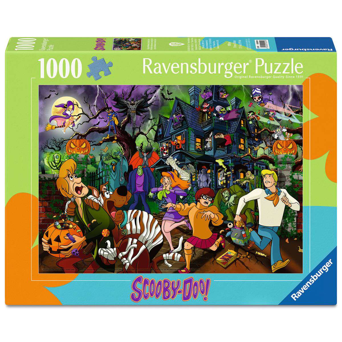 ** Pre-Order ** Scooby Doo Happy Halloween! - 1000 Piece Jigsaw Puzzle (Ravensburger) - Completed Puzzle