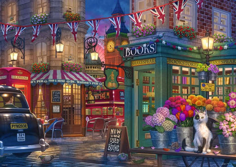 Artwork: Twilight in London – 1000 Piece Jigsaw Puzzle (Ravensburger)