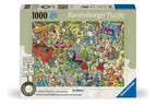Box, straight on: Ray's Comic Series - Holiday Resort No.4 The Amusement Park – 1000 Piece Jigsaw Puzzle (Ravensburger)