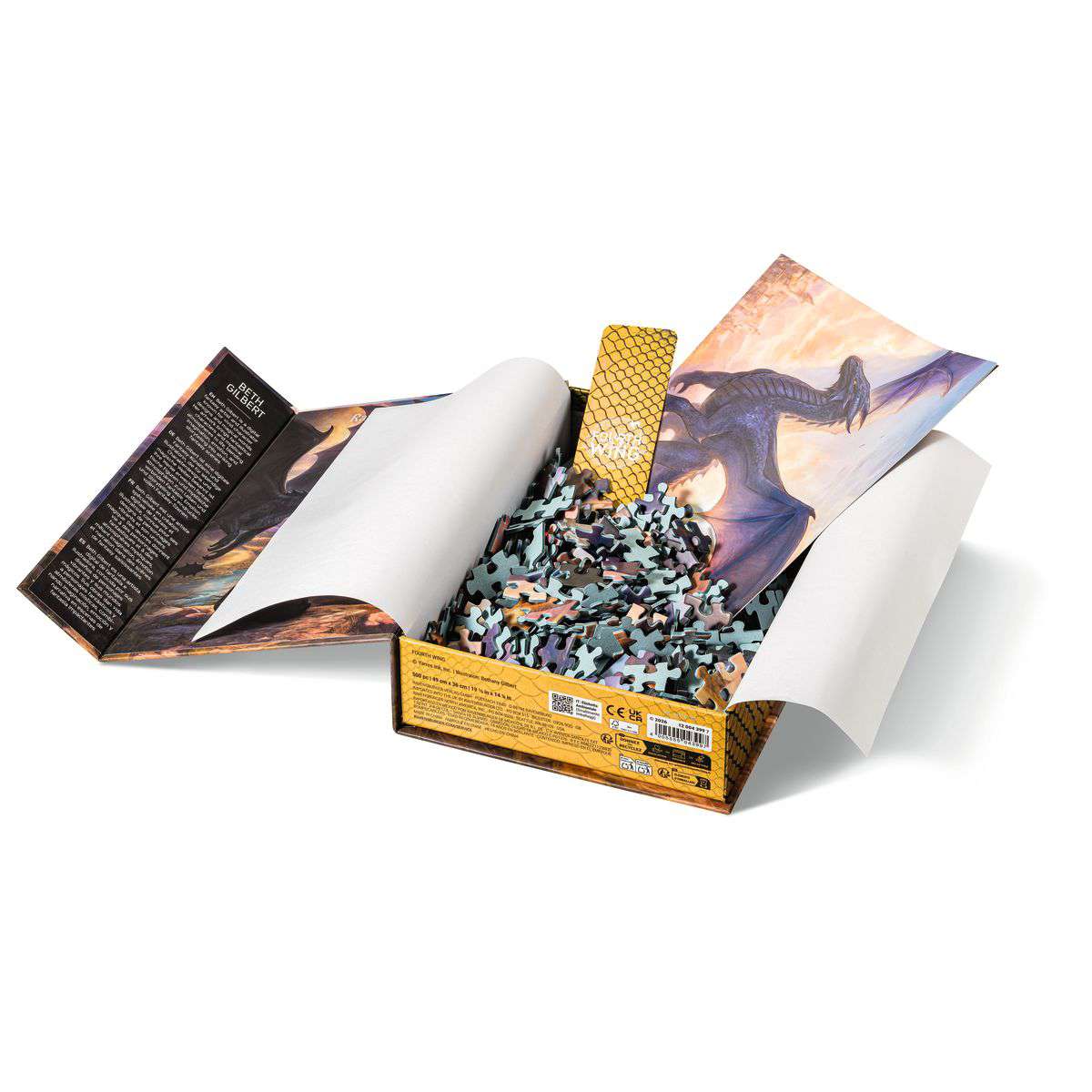 ** Pre-Order ** Forth Wing - 500 Piece Jigsaw Puzzle (Ravensburger) - Image 3