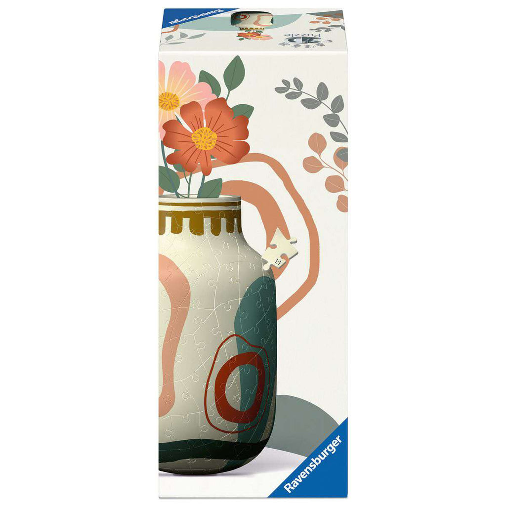 Vase Abstract Beige 3D Jigsaw Puzzle (Ravensburger) - Image 3